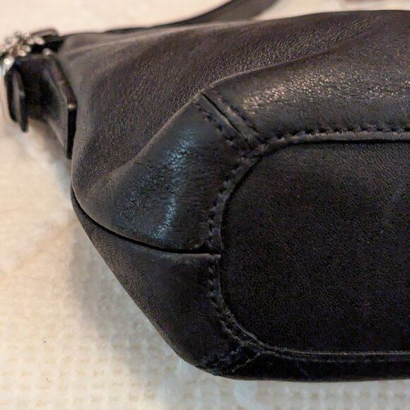 Coach Black Leather Mini Bag - Picture 8 of 11